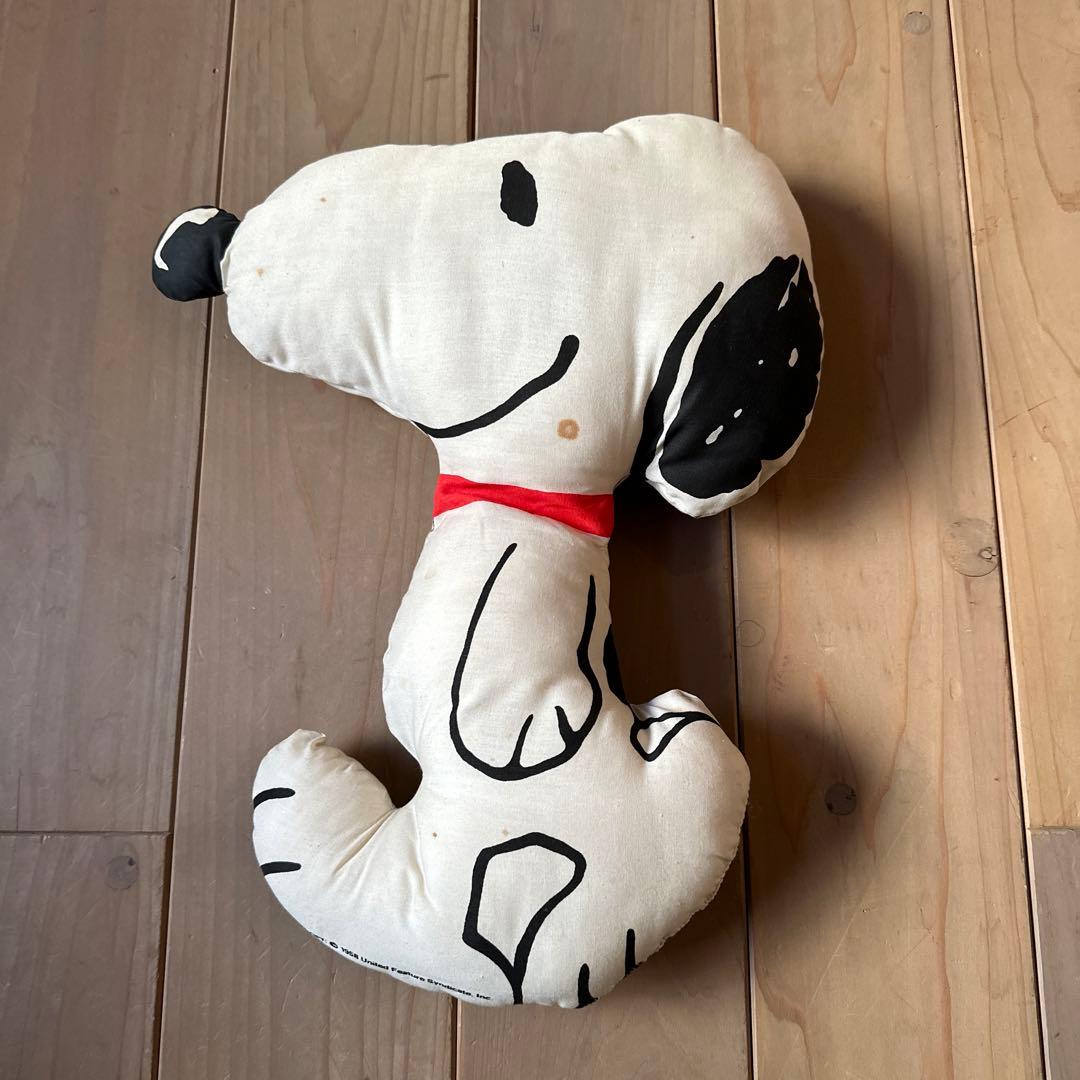 1950'S ヴィンテージ スヌーピーとウッドストックのクッション - メルカリ