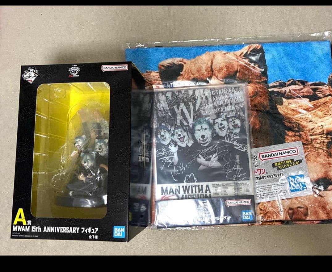 マンウィズ 一番くじ A B ラストワン賞 - メルカリ