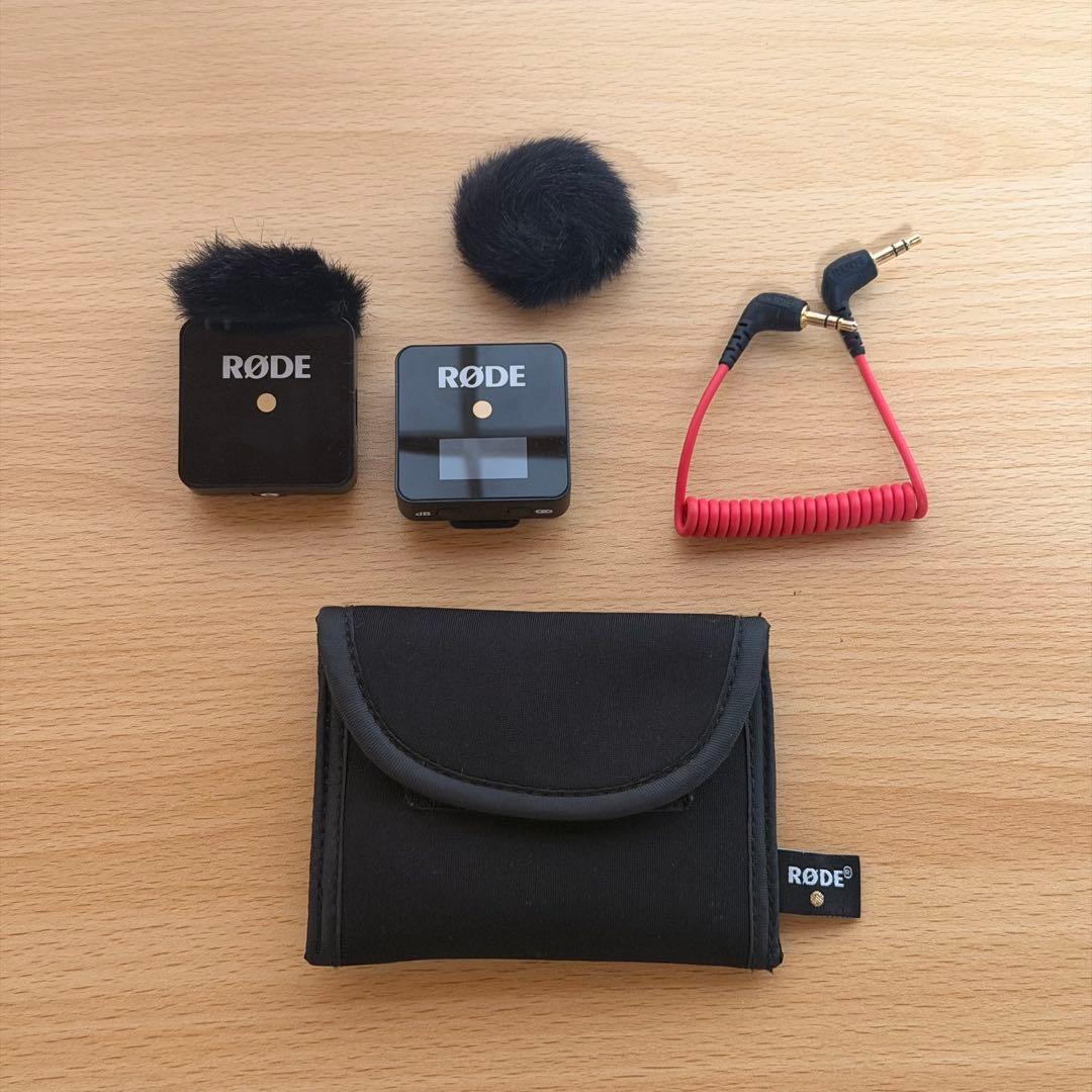 RØDE ワイヤレスGO マイクセット ウィンドジャマー付き