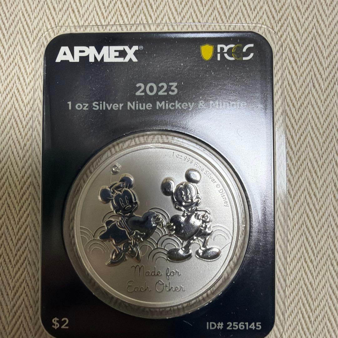 First Strike 2023 ニウエ 1oz 銀貨 ミッキー＆ミニー