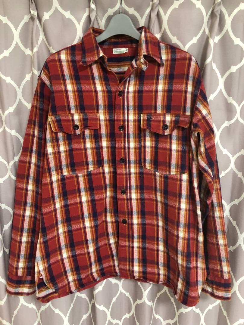 せ*太様 WAREHOUSE FLANNEL SHIRTS ネルシャツ　42