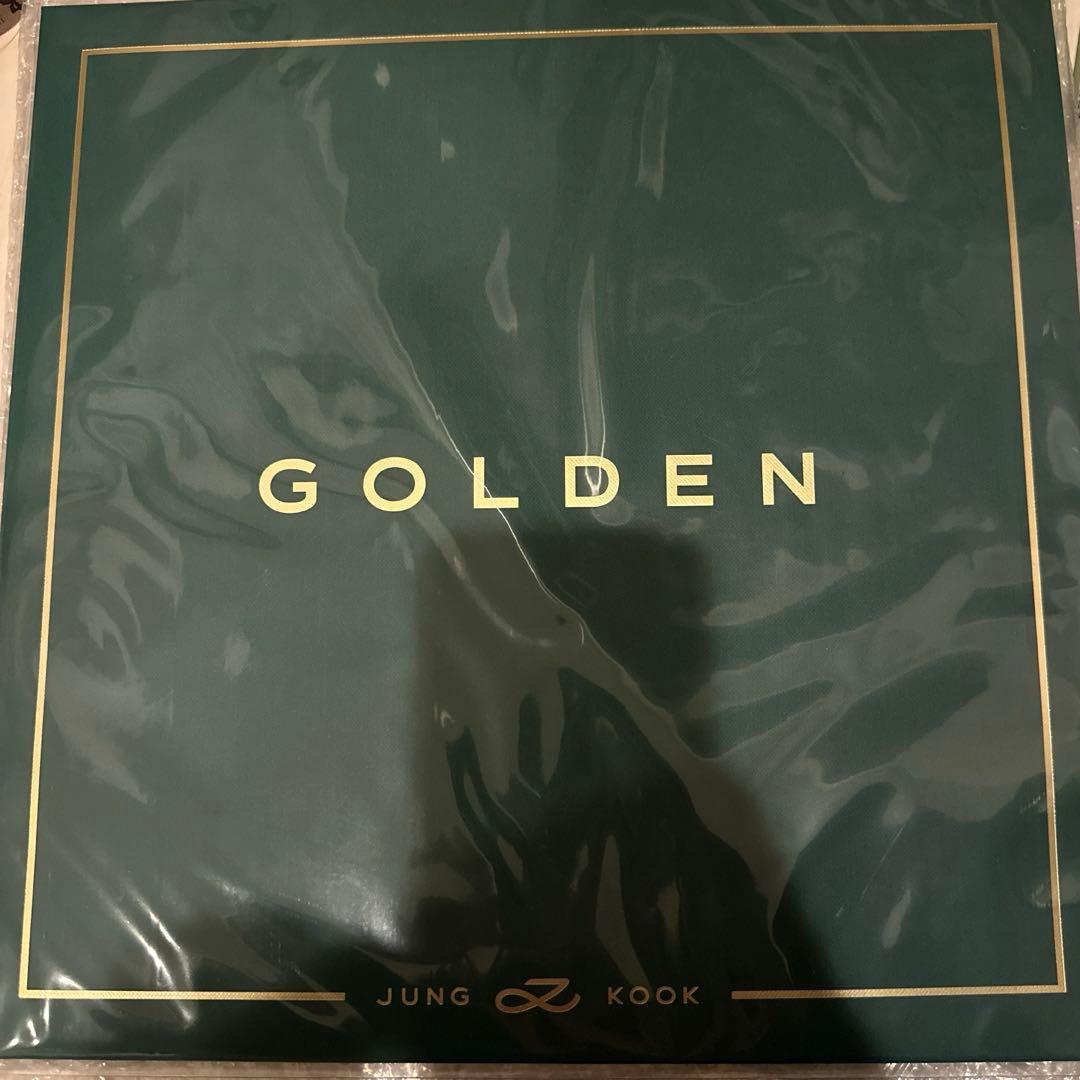 BTSジョングクGOLDEN LP レコード　jungkook GOLDEN (ランダムバージョン)/JUNG KOOK (BTS)
