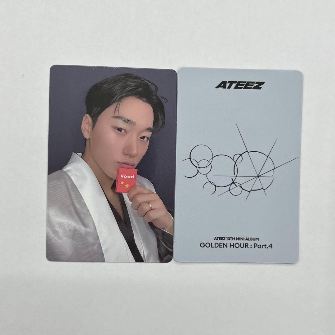 ATEEZ GOLDEN HOUR PT4 KQ shop トレカ サン - メルカリ