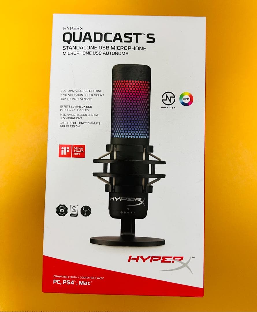 HyperX QuadCast S USBマイク