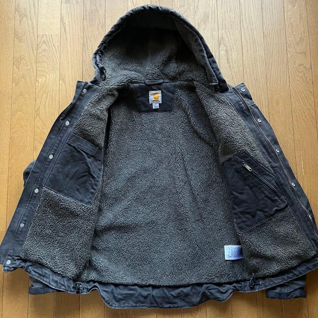 美品！Carhartt バートレットジャケット ブラック コート J284 - メルカリ