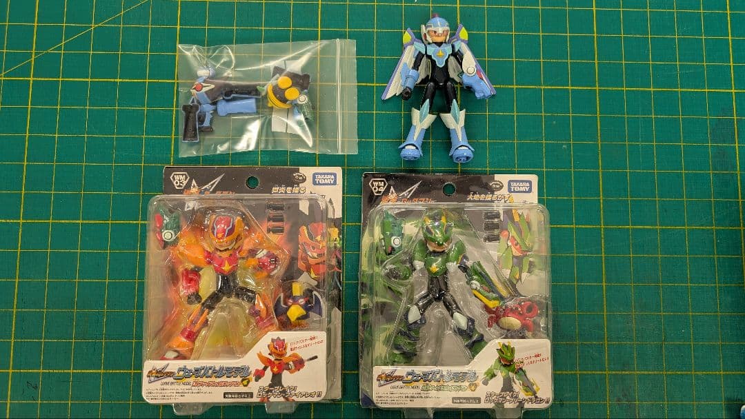 流星のロックマン　ウェーブバトルモデル　3種セット