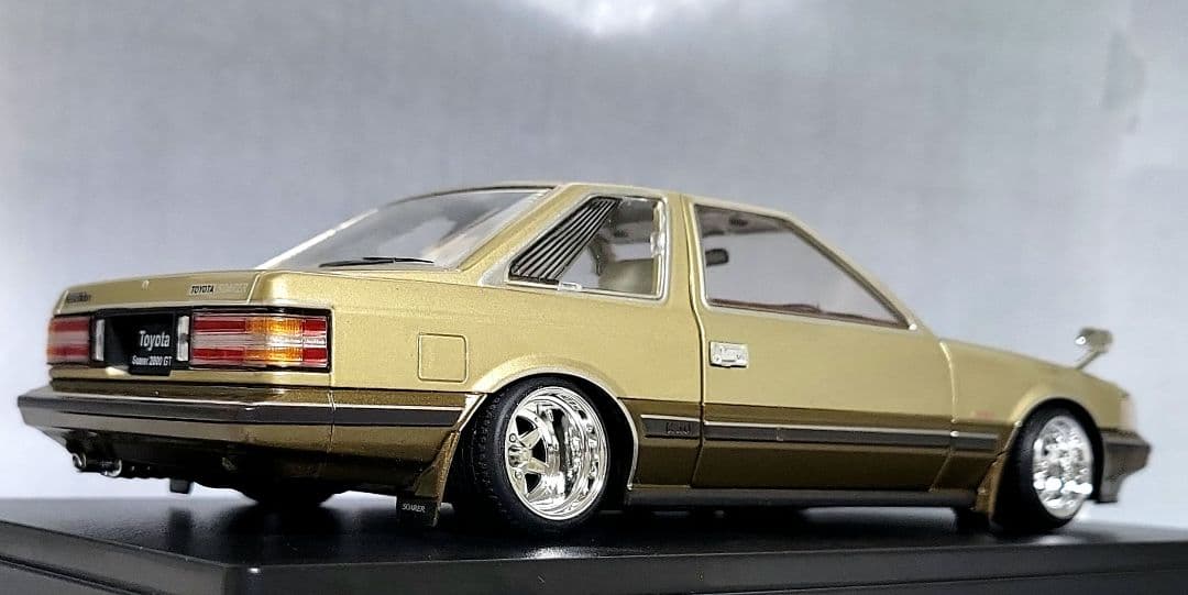 1/24　ソアラ改　2800GT　MZ11　ロンシャン　深リム　ホイール