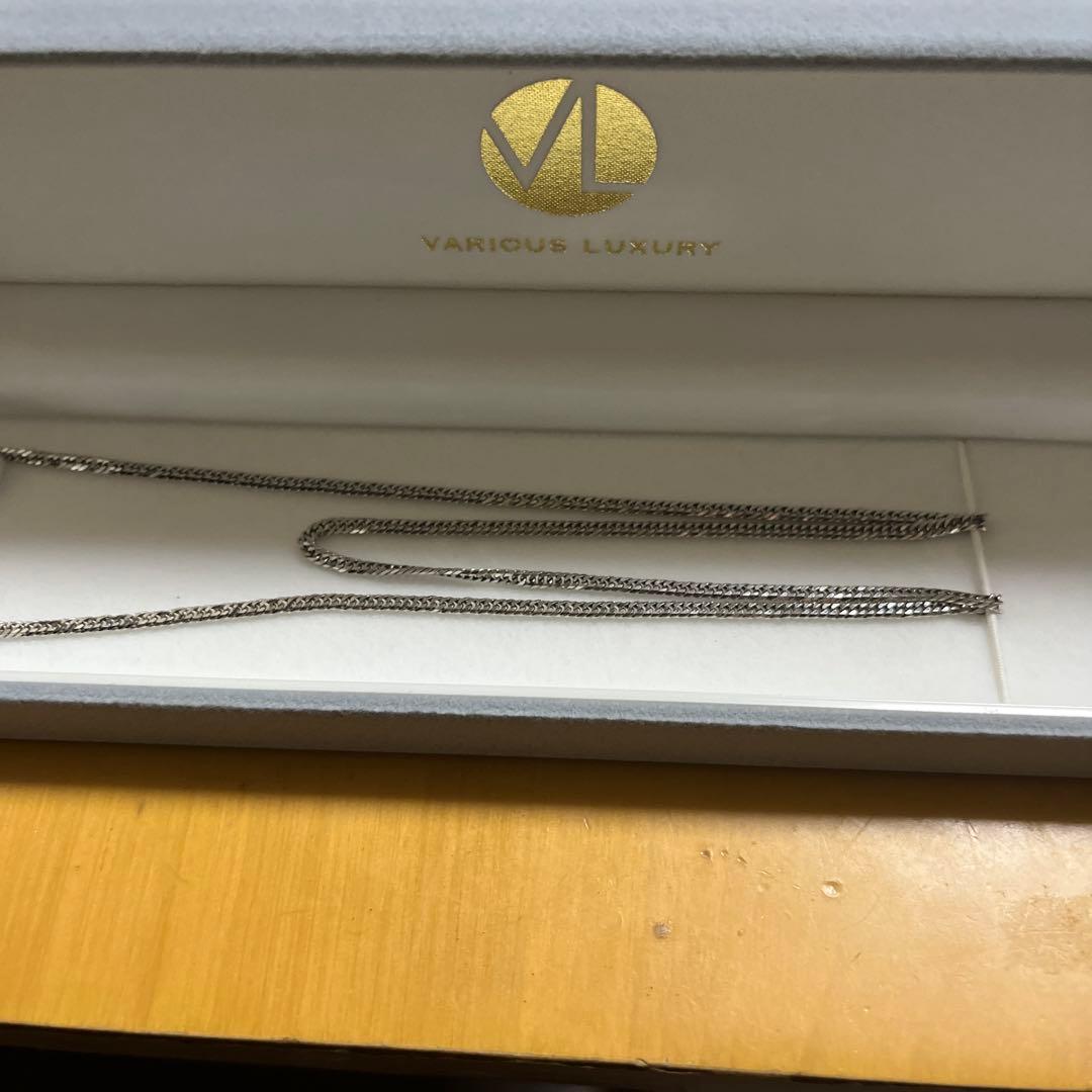 VARIOUS LUXURY ネックレス pt999 50cm 10.6g