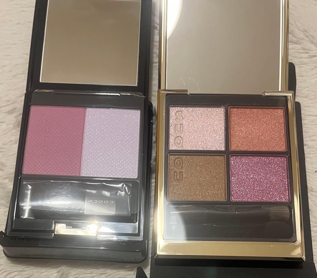 新品 SUQQU アイシャドウ 120 冬薔薇 ブラッシュ 110 萩花 セット