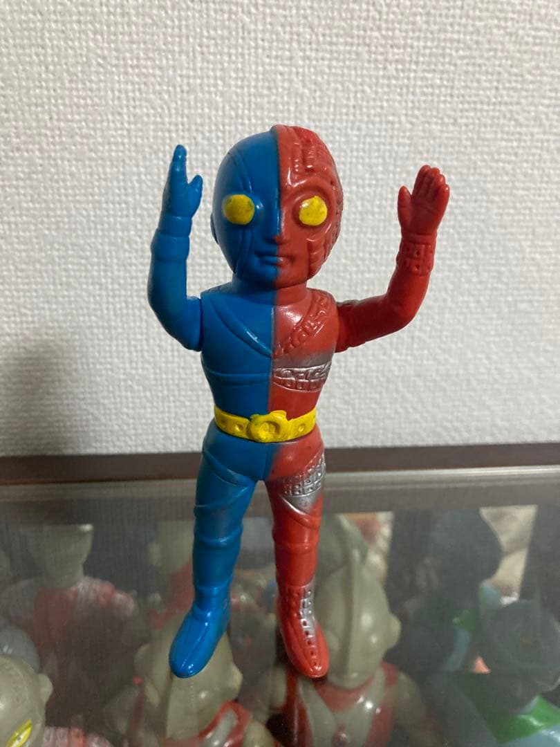 ☆トーストくんさん専用☆ 無版権　パチ　キカイダー　ソフビ　当時物