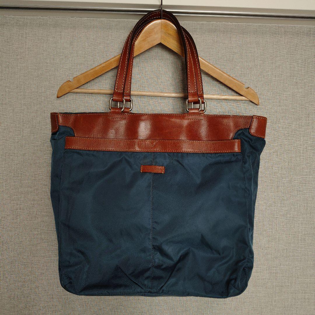 ネイビー トートバッグ 大容量