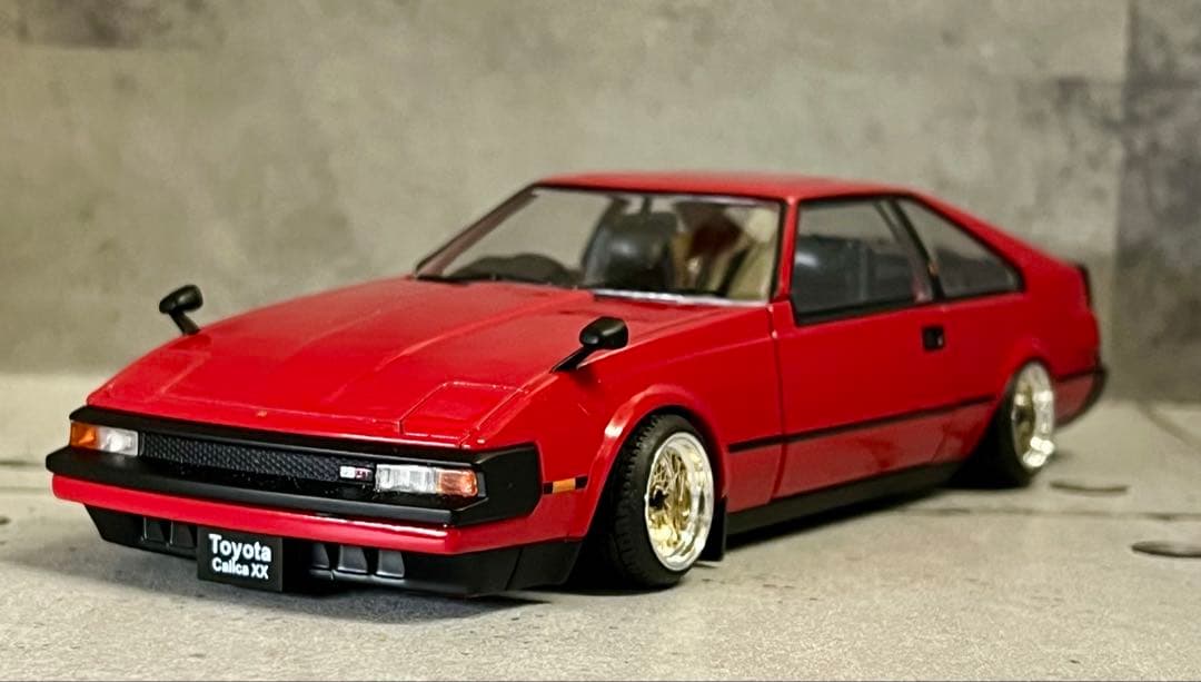 国産名車 1/24 トヨタ セリカ XX カスタム 旧車 ミニカー