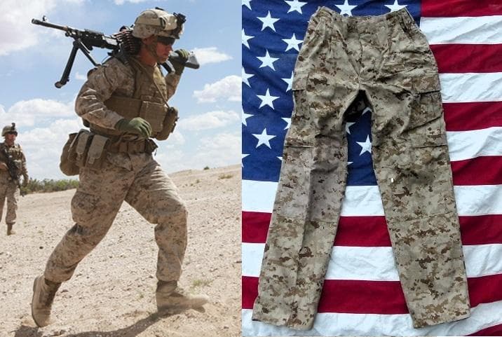 米軍実物 未使用 USMC マーパットデザートトラウザー　S-S　681
