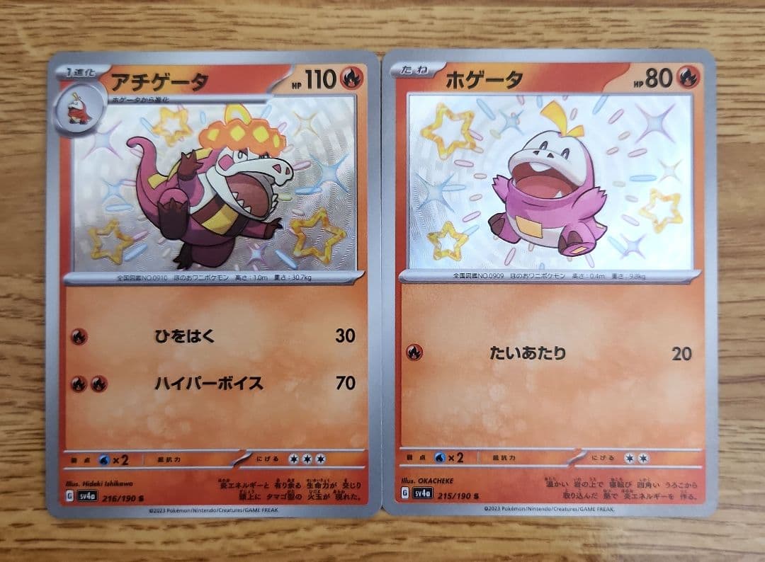 早い者勝ち】ポケモンカード ラウドボーン・アチゲータ・ホゲータ SR