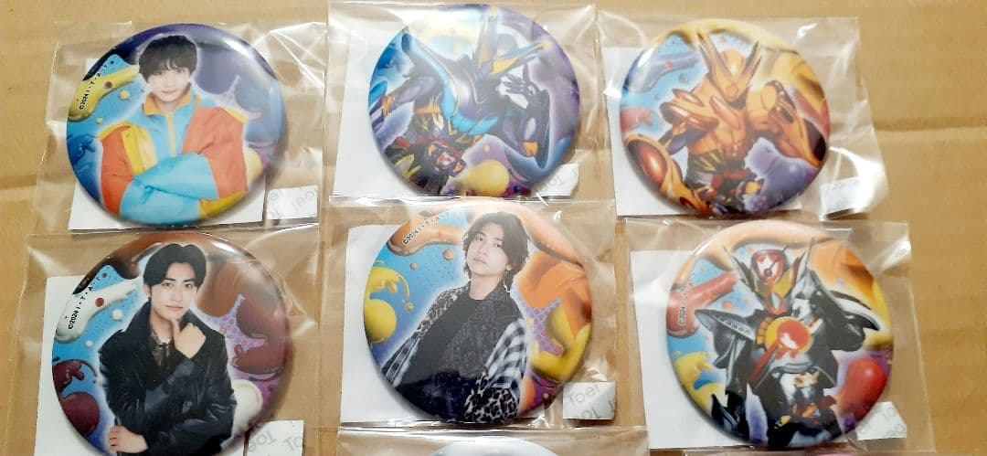 TOSくじ 仮面ライダーガヴ 缶バッジ ショウマ 絆斗 ラキア ランゴ 他