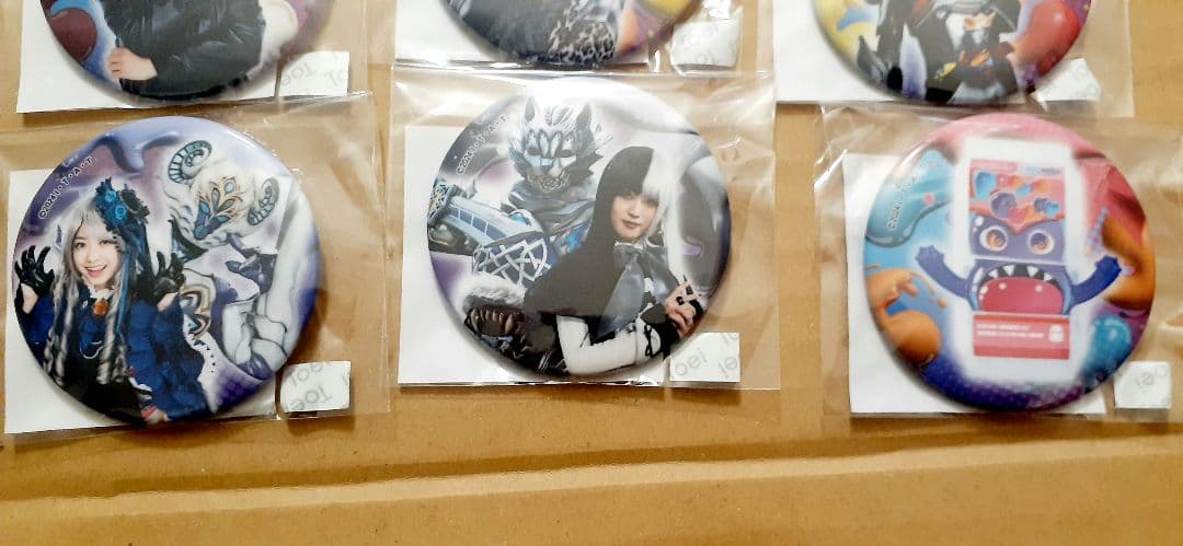 TOSくじ 仮面ライダーガヴ 缶バッジ ショウマ 絆斗 ラキア ランゴ 他