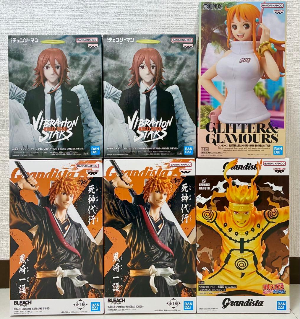 人気Anime フィギュア 6個セット 】まとめ売り_/=/=# - メルカリ