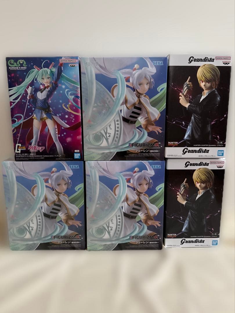 【最新含む】フィギュアまとめ売り　6点セット　グランディスタ　クラピカ　他 Grandista - HUNTERXHUNTER Grandista クラピカ フィギュアの通販 by