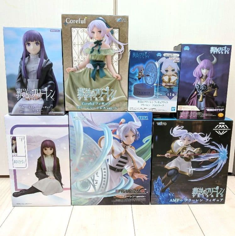 葬送のフリーレン FIGURIZMα AMP＋ 7点セット まとめ売り