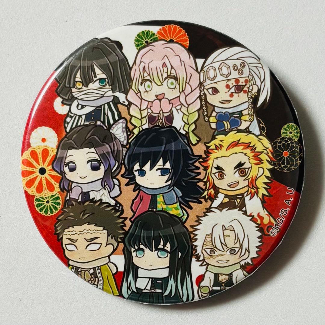 鬼滅の刃 クリスマス プリロール 柱集合 缶バッジ 冨岡義勇 煉獄杏寿郎 不死川