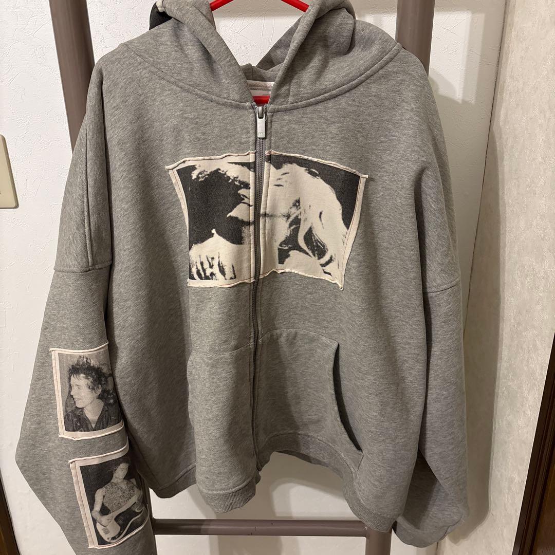 bastard パーカー ENHYPEN ニキ着用 最安値 今日限定 即発送可能 PUNK PRINT APPLIQUE HOODIE ニキ着用