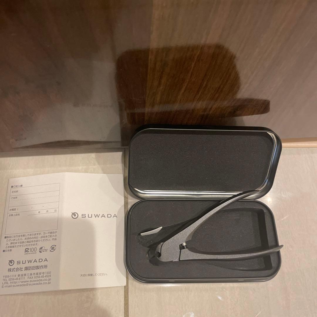 SUWADA 爪切り クラシック黒仕上げ L