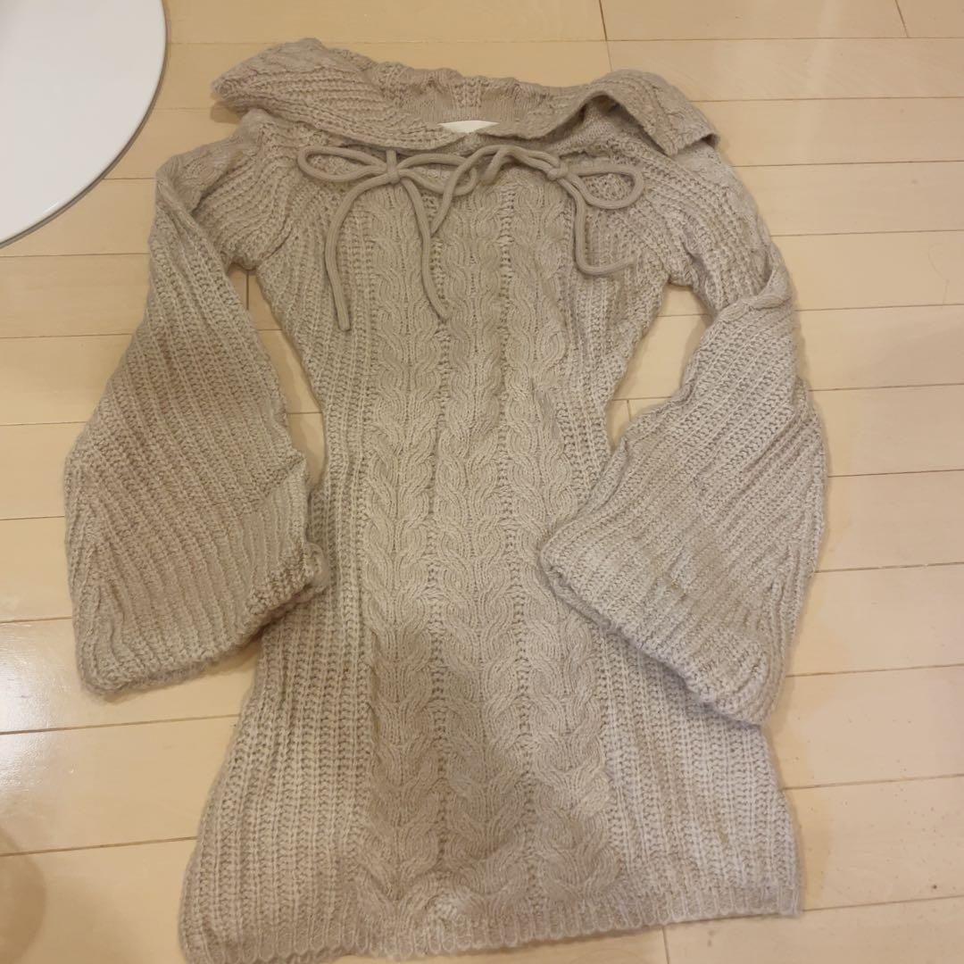 Aura cable knit tops andmary - メルカリ