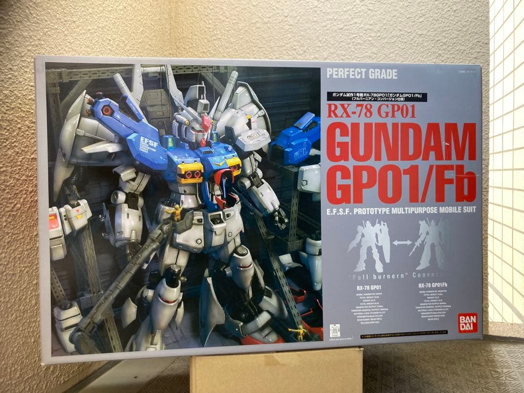 BANDAI RX-78 GP01/Fb ガンプラ PG
