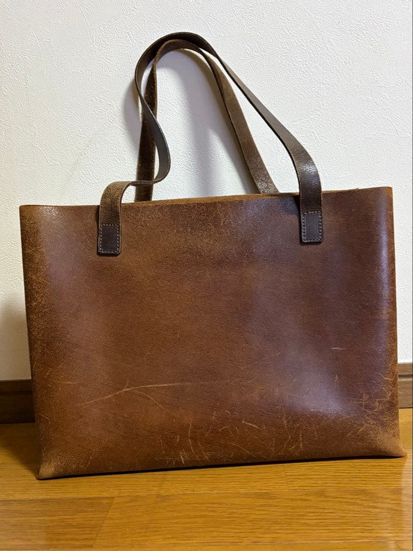 り*う様 初期RORTERブラウンレザートートバッグ