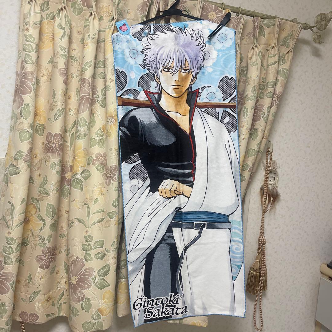 銀魂 坂田銀時 大判タオル ハンカチ　⭐️レア