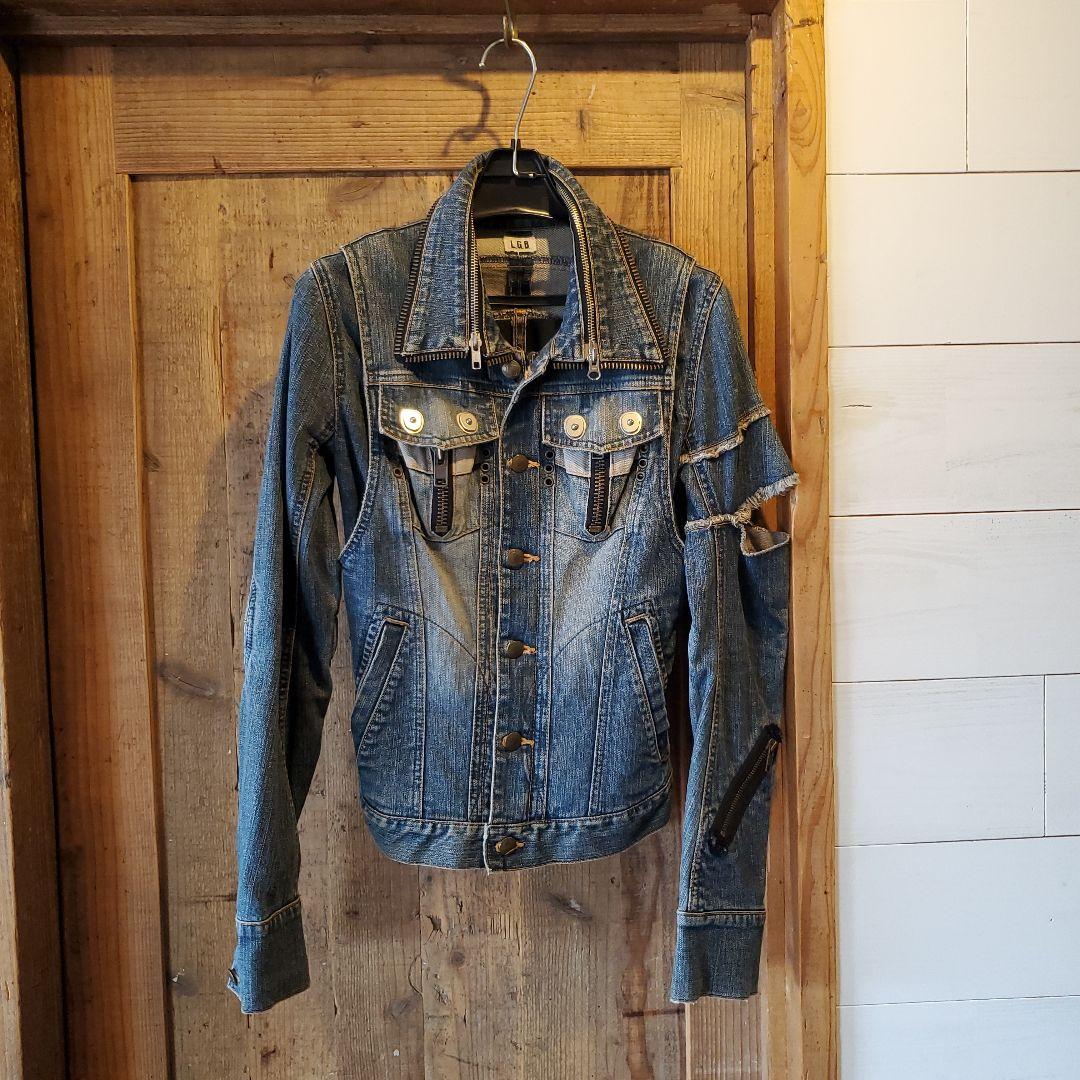 L.G.B ルグランブルー 3way デニムジャケット レディース - メルカリ