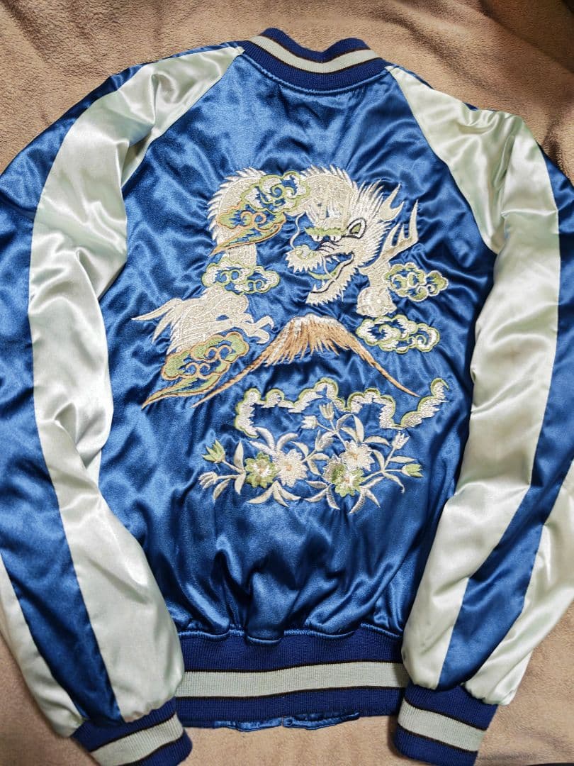 HOSHIHIME 日本製 限定龍 スカジャン satin vintage