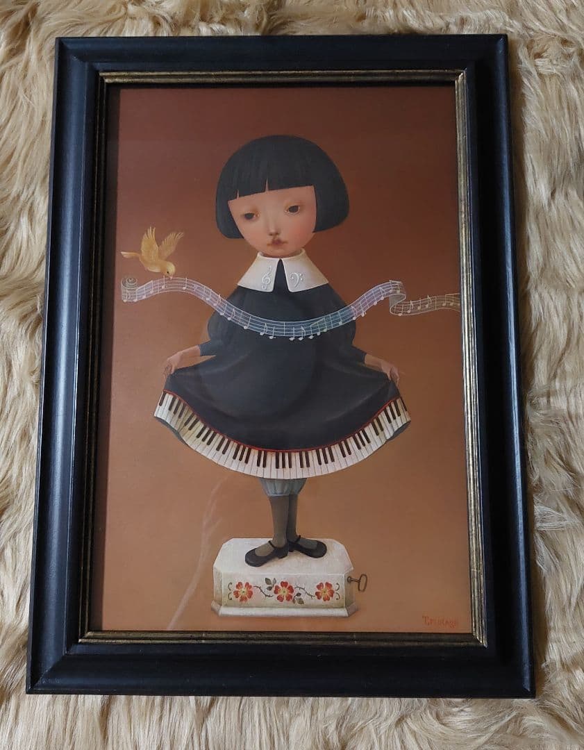 深瀬優子様　絵画作品「のばら」