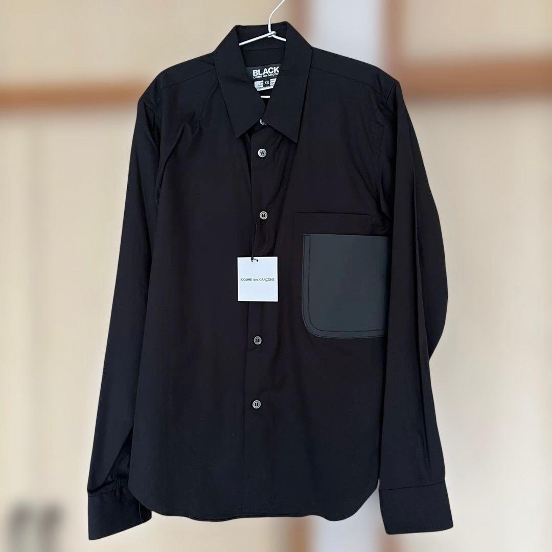 新品未使用 ブラックコムデギャルソン 長袖シャツ ブラウス