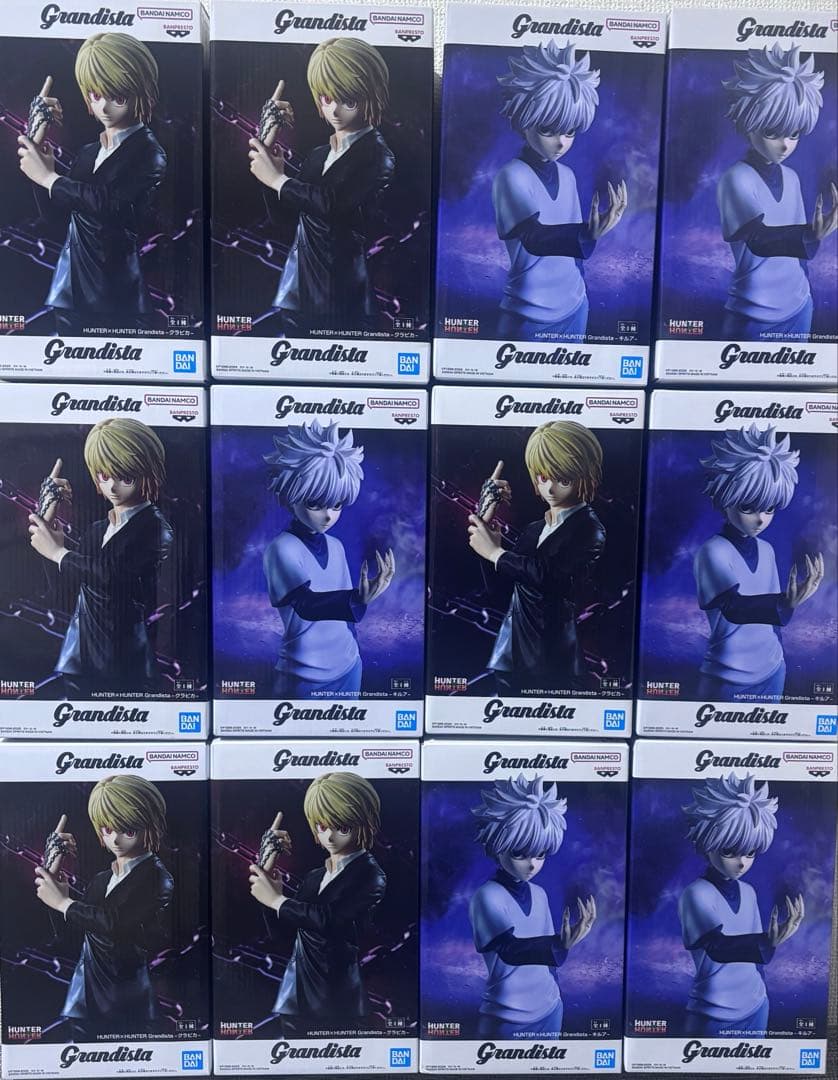 HUNTER×HUNTER クラピカ キルア フィギュア 12個セット