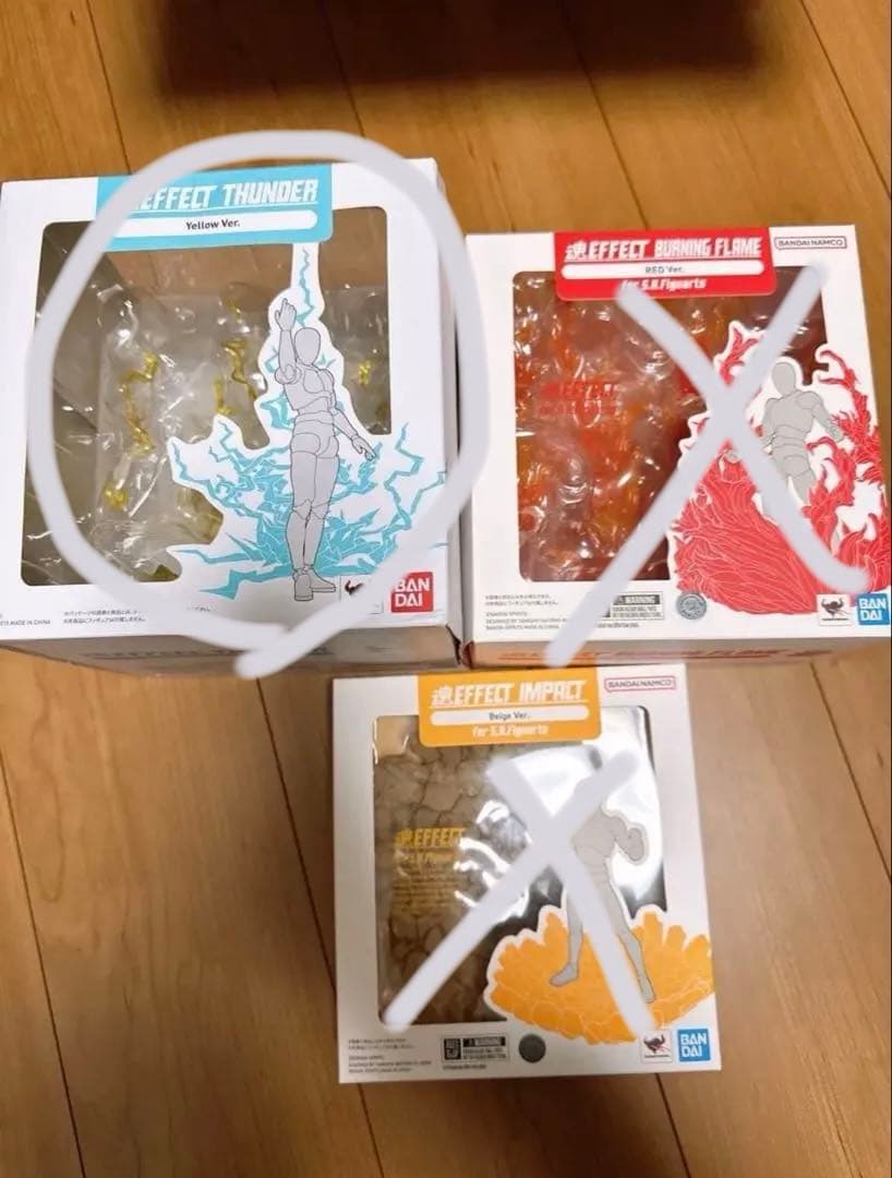 魂EFFECT 魂エフェクト　バンダイ フィギュアーツ　figma ネイション