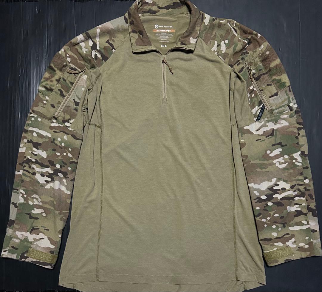 米軍放出品　LE 　CRYE G4 コンバットシャツ　マルチカム　LG-Lサイズ