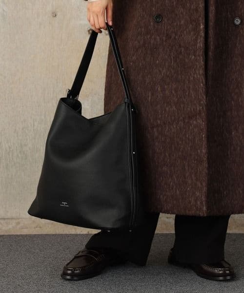 新品未使用 DRAW ドロー ベルテッド バケット バッグ ラージ ブラック