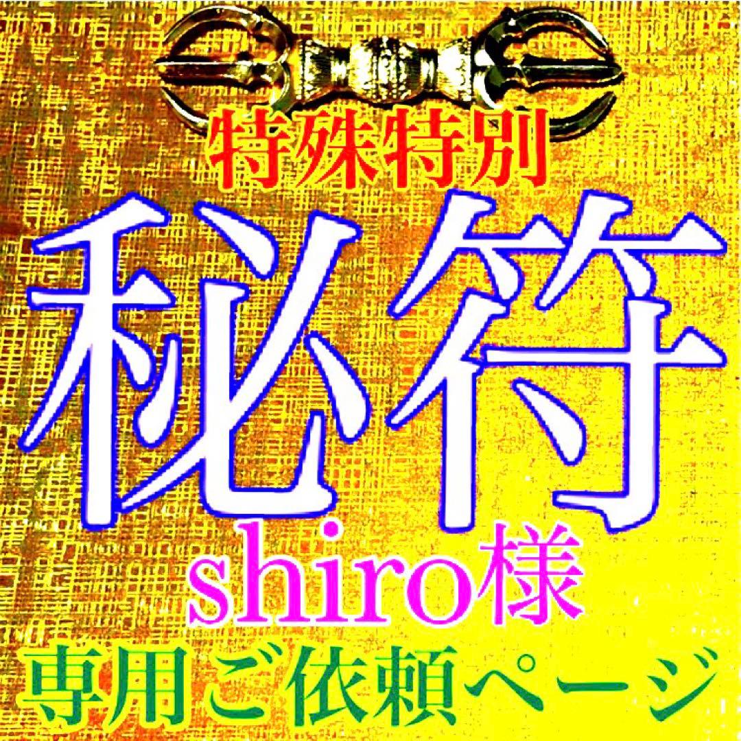 秘符(shiro)美容　美肌　金運　収入　利益　開運　護符　霊符　お守り