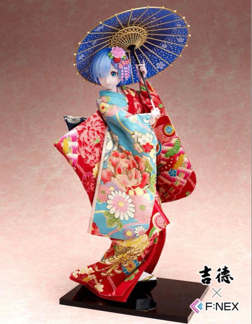 吉徳 F:NEX レム 日本人形 1/4スケールフィギュア