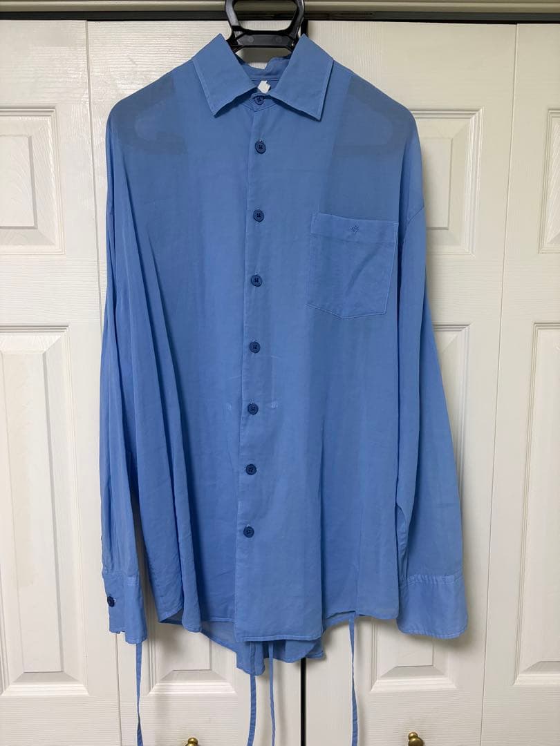 トップス SOSHIOTSUKI 23SS KIMONO BREASTED SHIRT SOSHIOTSUKI(ソウシオオツキ)のTHE KIMONO BREASTED SHIRTの通販