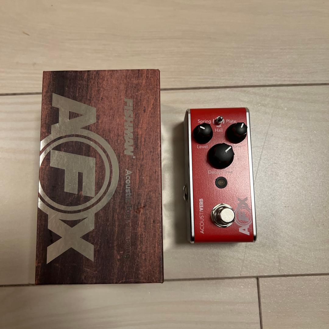 FISHMAN AFX Acoustiverb リバーブペダル