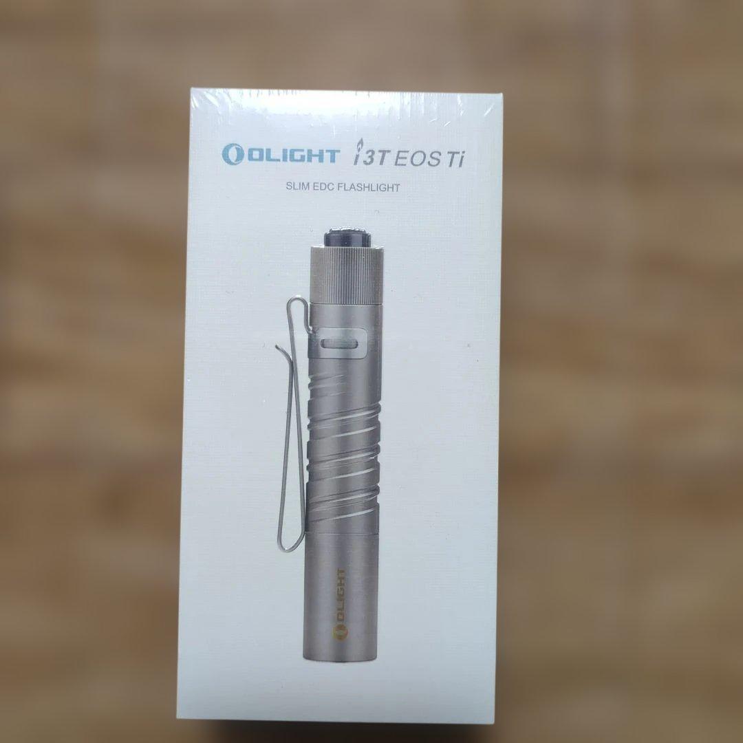 【送料込】Olight i3T EOS Ti チタン　懐中電灯