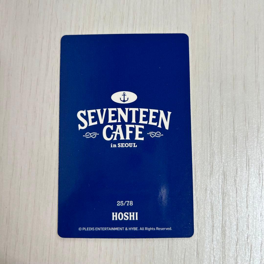 SEVENTEEN セブチ カフェ ソウル CAFE ホシ トレカ HOSHI - メルカリ