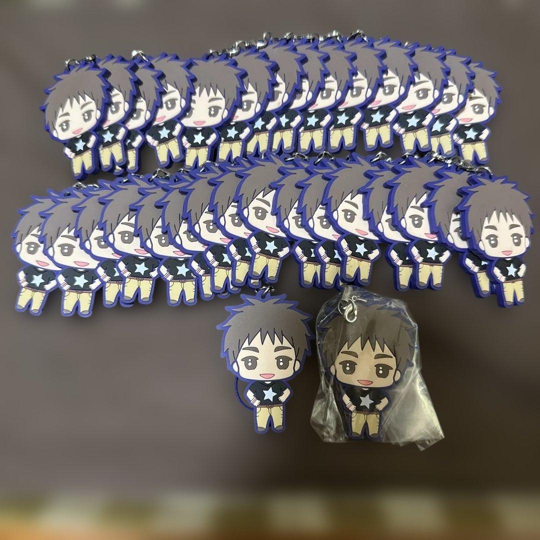 黒子のバスケ　木吉鉄平　ラバーストラップ32個 黒子のバスケ カプセルラバーマスコットvol.2 木吉鉄平 （単品