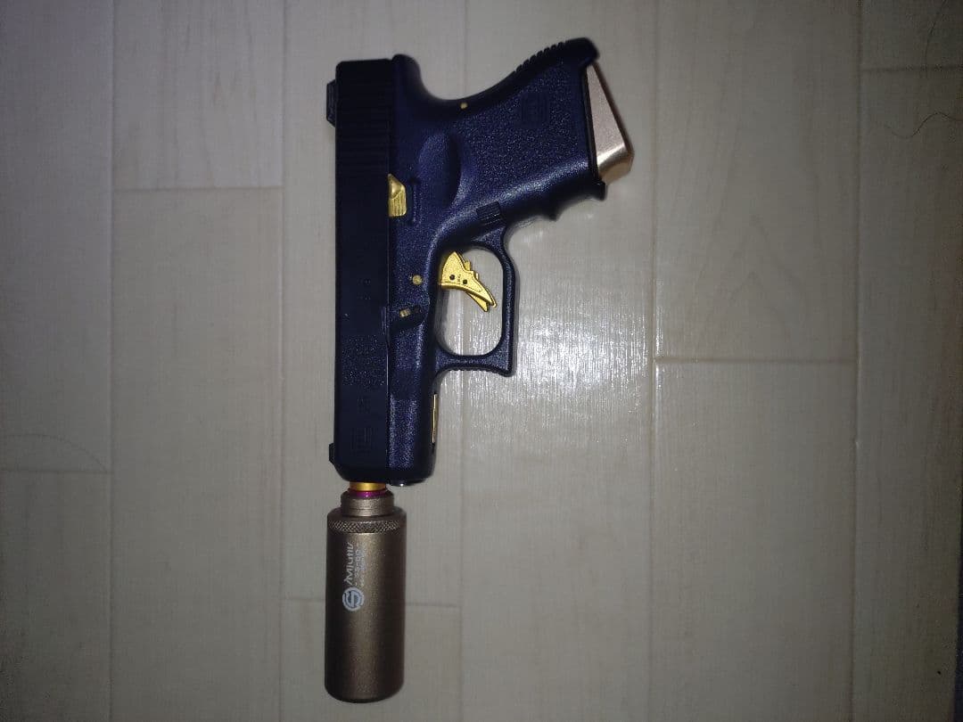 【ガスガン】東京マルイ G26 カスタム カスタム】東京マルイ G26にサプレッサーを着けてみた!! | おのまとぺ