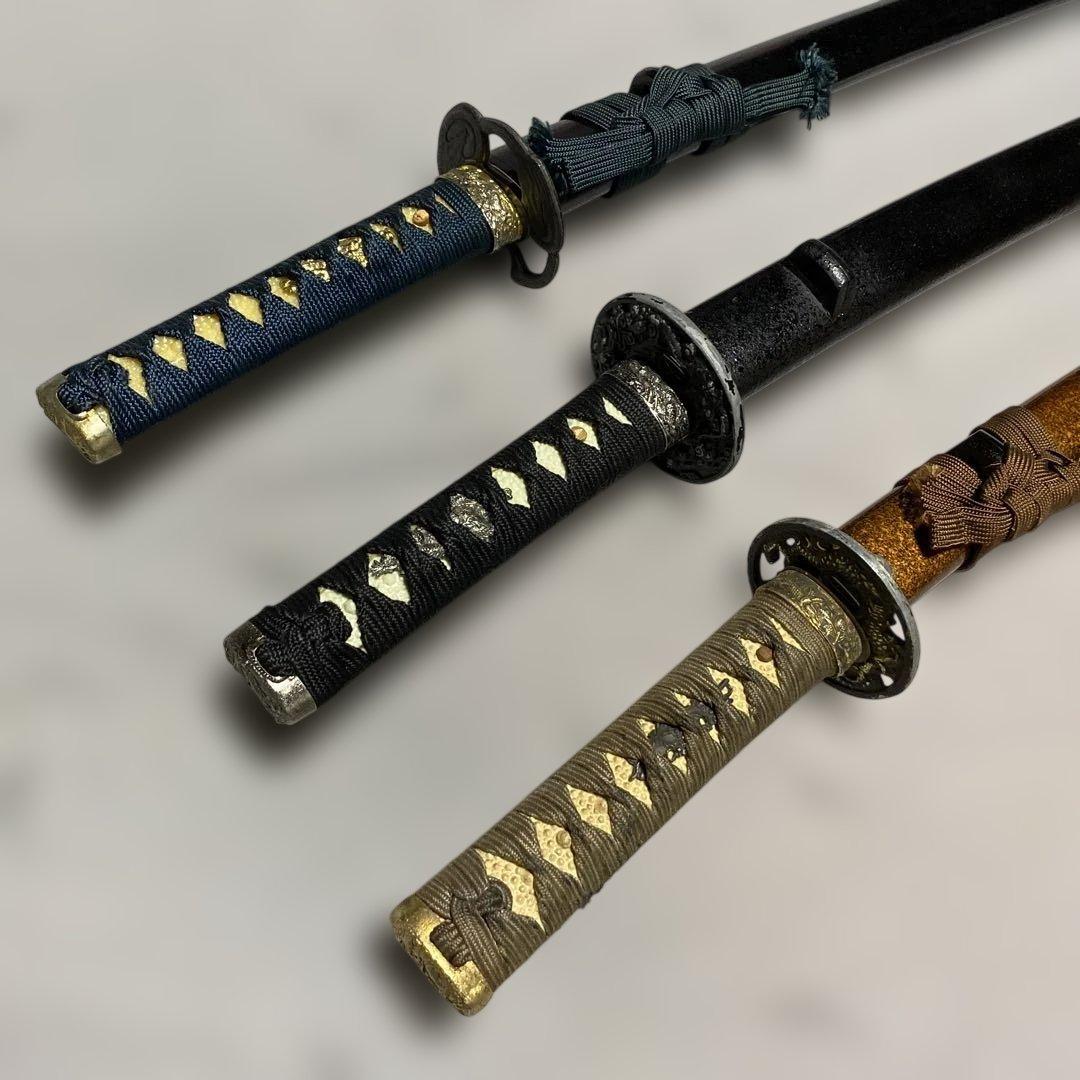 激安脇差模造刀3本セット 楽天市場】高級模造刀 忍者刀 零型 直刃 大刀 名刀 名工 美術刀剣 模造