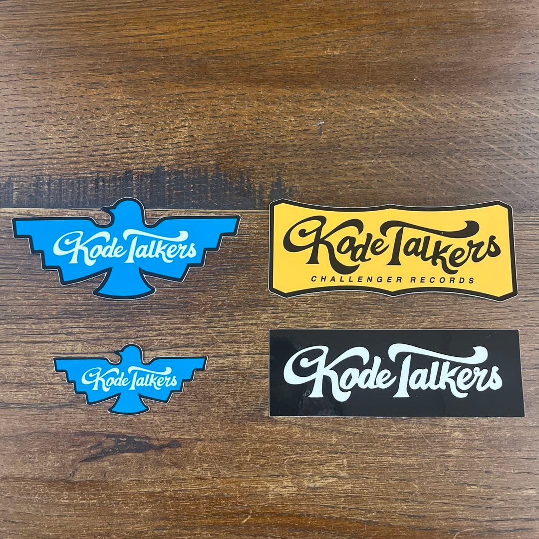 KODE TALKERS コードトーカーズ ステッカー 4枚セット - メルカリ