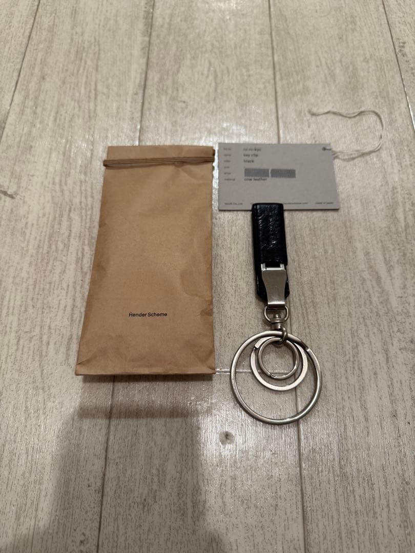 Hender Scheme レザーキークリップ