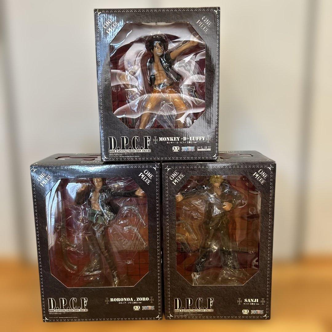 未開封 ワンピース D.P.C.F 三銃士 ルフィ ゾロ サンジ 3点セット
